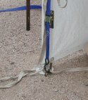 anchoring a shade canopy