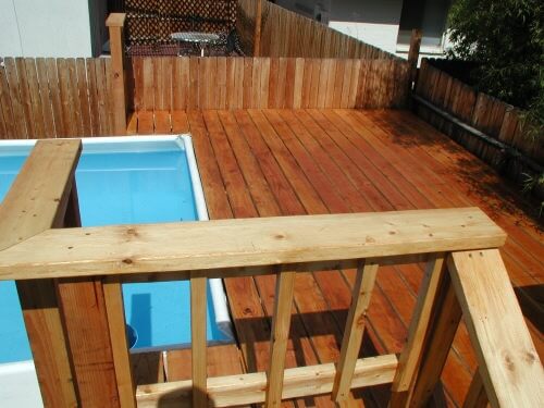 wood deck