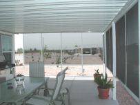 aluminum awning and shade screens