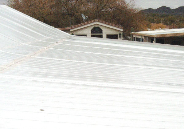 mobile home roof material