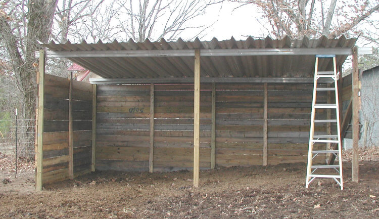 cheap loafing shed