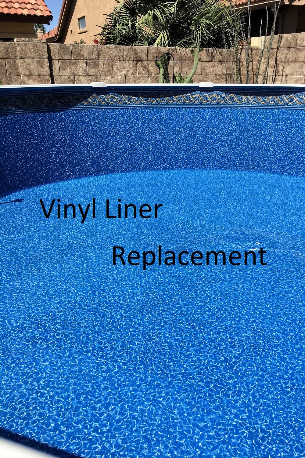 new liner in above ground pool