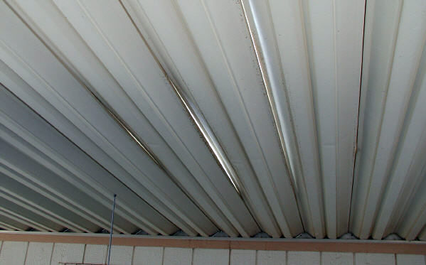 damaged awning panels