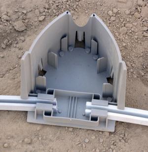 above ground pool bottom rail gap