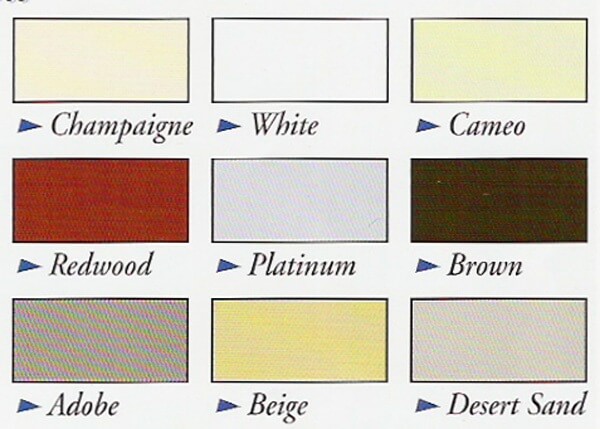 colors for lattice patio covers