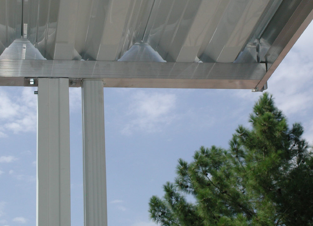aluminum awning downspout