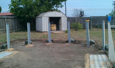 Oval Pool Bottom Rails Off Ground