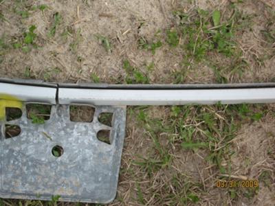 Above Ground Pool Bottom Rail