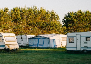 Travel Trailer Camp Ground