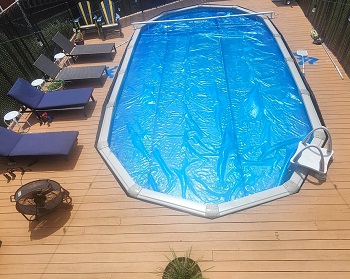 Pool Deck Ladder