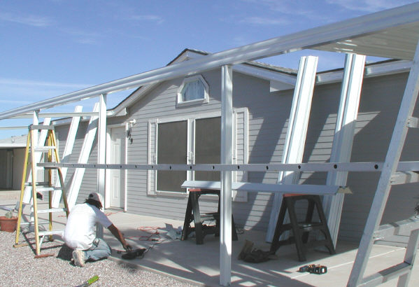 Do It Yourself Patio Covers - How To Install Metal Patio Cover