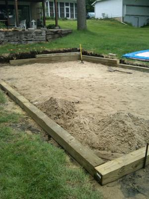 Sand Base for Intex Pool
