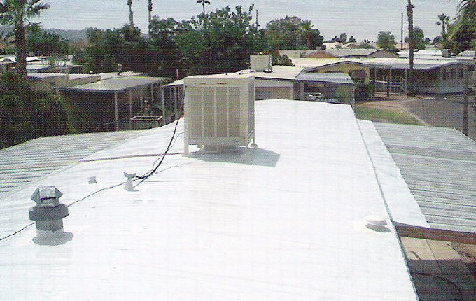 moblile home roof system