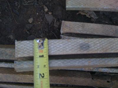 Bottom Rail (needs to be 4 ft long)