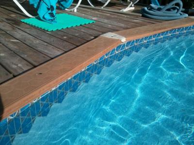 Pool Liner and Deck