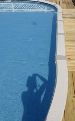 Oval Pool With Installation Problem