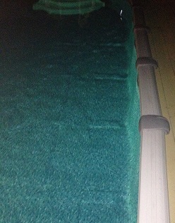 Sand Settles Around Brace Channel