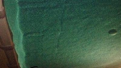 Sand Under Liner settling