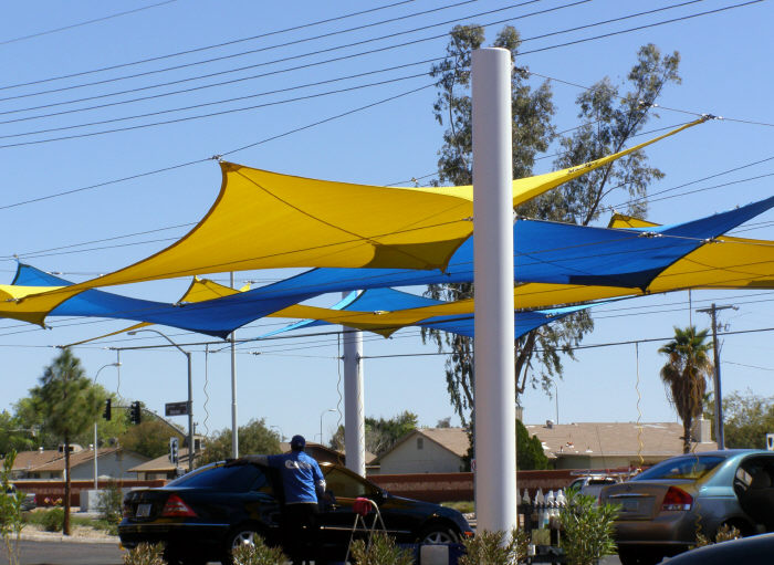 Shade Sail Structure