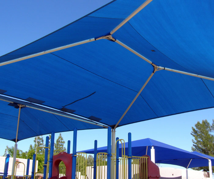 Shade Structure Over Play Ground
