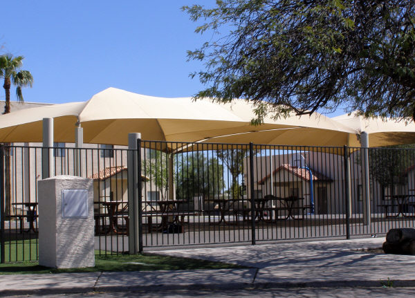 Fabric Shade Structure