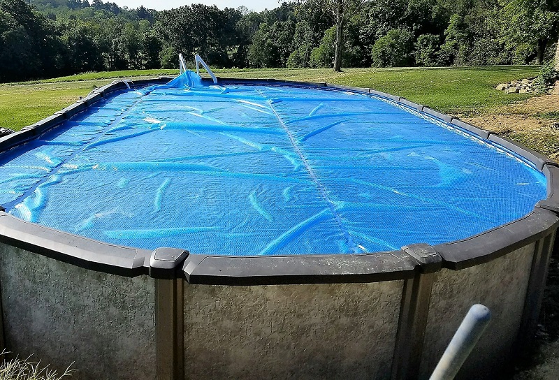 above ground pool solar blanket