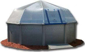 above ground pool sun dome