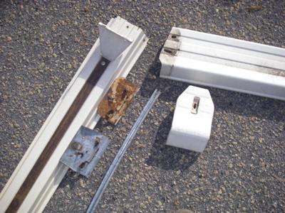 Asahi Pool Upright and Top Rail