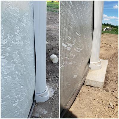 Wall Wrinkles and Upright Buckled