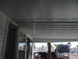 insulated roof panels and awning panels