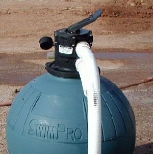 multi port valve on sand filter