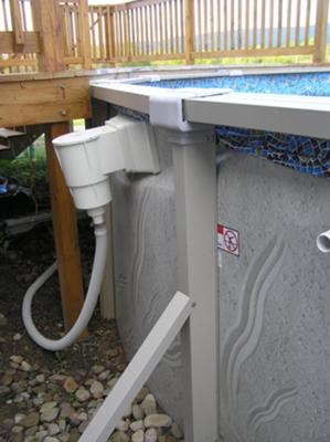 Pool Wall Buckled Under Skimmer