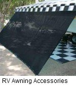 rv awning accessories