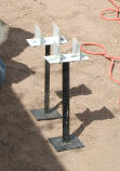 safety stakes with post brackets