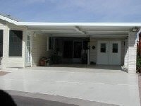 Mobile Home Carport aluminum carport cover with I-beams
